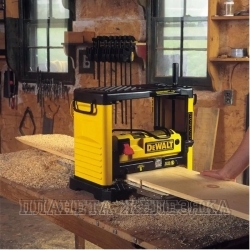 Станок рейсмусовый 1800Вт, 10000об/мин, нож 3х330мм DEWALT