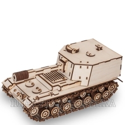 Модель сборная деревянная EWA 3D Танк САУ-212