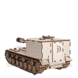 Модель сборная деревянная EWA 3D Танк САУ-212