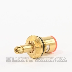 Кран-букса 1/2" керамическая шток 8х20мм 20 шлицов 90° MASTERPROF