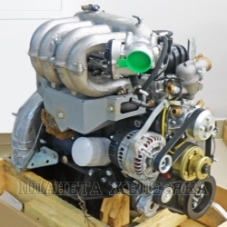 Двигатель УМЗ-42164,ГАЗ-3302 Бизнес АИ-92 107 л.с., ЕВРО-4, под ГУР, без компинсаторов