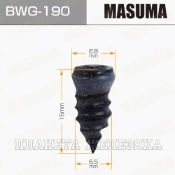 Саморез для ремонта бескамерных шин 10шт MASUMA