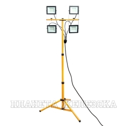 Прожектор светодиодный 220V 4x50W 6400K IP65 кроншт. на стойке FERON