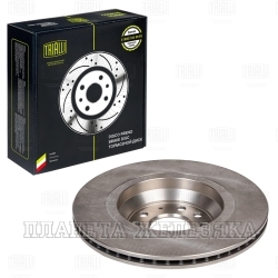 Диск тормозной AUDI A3,VW Tiguan,Passat,Golf7 задний TRIALLI (к-т 2шт)
