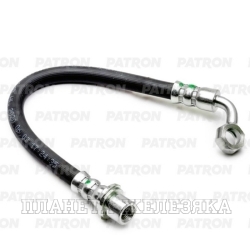 Шланг тормозной (L=251мм, (Г)М10-(О)М10) TOYOTA Land Cruiser 02- задний правый PATRON