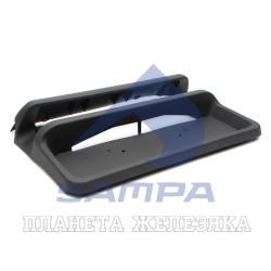 Накладка SCANIA 4,5 series крыла заднего правая (под фонарь) SAMPA