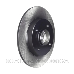 Диск тормозной PEUGEOT 308,408,CITROEN C4 задний (c подшипником) (к-т 2шт) AVANTECH