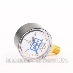 Манометр 40мм R1/8 0-4 бар (штуцер снизу)