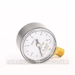 Манометр 40мм R1/8 0-10 бар (штуцер снизу)