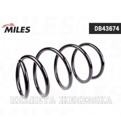 Пружина подвески BMW E83 передней (к-т 2шт) MILES