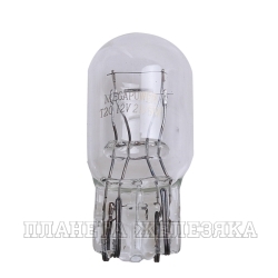 Автолампа 12V W3x16q 21/5W MEGAPOWER