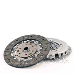 Сцепление OPEL Astra,Insignia 08> без выжимного DELCO PARTS к-т