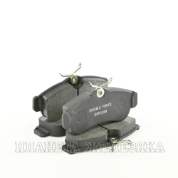 Колодки тормозные NISSAN Almera(N16),Primera(P10,P11) передние DOUBLE FORCE к-т