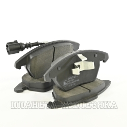 Колодки тормозные AUDI A3,SKODA Octavia,Superb,VW Golf Plus,Golf V,VI 03- передние ABSEL к-т