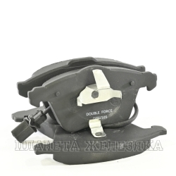Колодки тормозные AUDI A6 2.4/2.7/3.0/2.5TDi Quattro 01> передние DOUBLE FORCE к-т