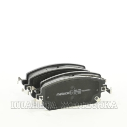 Колодки тормозные HAVAL Jolion 2WD передние METACO к-т