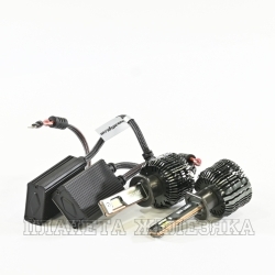 Комплект головного освещения LED H1 65W,6500lm,6000K MTF серия CYBER LIGHT PRO к-т