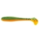 Виброхвост Catcher 3,55"/9 см Pepper Green & Orange 5шт. (HS-2-018) Helios