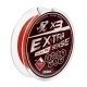 Шнур Extrasense X3 PE Red 92m 0.3/6LB 0.10mm (HS-ES-X3-0.3/6LB) Helios