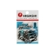 Вертлюг HIGASHI Rolling swivel C-20 #1 black nickel