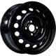 Диск колесный 15 штампованный TREBL 64A49A(newD5) Black