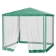 Тент садовый с москитной сеткой, 250х250/240 см, Camping// Palisad