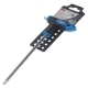 Ключ TORX T40х150ммRF-76740G: Т-образный с прорезиненной рукояткой, на пластиковом держателе  ROCKFORCE /1