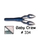 Приманка GARY YAMAMOTO Baby Craw 3.75" #334
