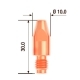Контактный наконечник M8х30 мм ECU D=1.4 мм (10 шт.)