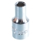 Головка торцевая 6-гранная 1/4" х 3/16", длина 25мм JTC /1/20/1000