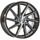 Диск колесный 17 литой X-RACE H-03(R) BKF
