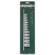 Набор головок E-Star 14 пр.1/4",3/8",1/2" E4-E24 на планке FORCE