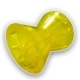 Ролик носовой прицепа L=95мм, d (вала)=14.5мм, D(внеш.)=87мм желтый