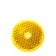 Катафот UO-60N круглый желтый с отверстием WITAL