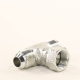 Адаптер тройник JIC7/8"-JIC7/8"-JIC(Г)7/8"
