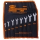 Набор ключей трещоточных комбинированных шарнирных 8 пр.8-19мм сумка-скрутка АВТОДЕЛО
