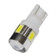 Автолампа 12V W2.1x9.5d 5W SUPER WHITE 6SMD+линза светодиод