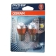 Автолампа 12V BAU15s 21W OSRAM DIADEM CHROME блистер к-т