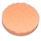 Круг полировальный D=150мм H=25мм с липучкой, поролон рельефный оранжевый HOLEX