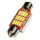 Автолампа 12V SV8.5/8 5W SUPER WHITE 12SMD CUNBUS светодиод 36мм