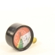 Индикатор засоренности 40мм R1/8 (штуцер снизу) цвет.шкала (зел.0-1.4/ желт.1.4-1.7/ кр.1.7-10 Bar)