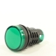 Лампа контрольная 220V D=30 220V зеленый REXANT