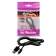Кабель micro USB-USB 2м. MR-32 витой черный AVS
