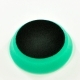 Круг полировальный D=100мм H=25мм с липучкой, поролон твердый зеленый H7