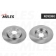 Диск тормозной FORD Mondeo3,JAGUAR задний MILES (к-т 2шт)