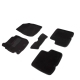 Коврики автомобильные NISSAN Terrano III (рест. с 2016г) текстильные 3D черные к-т