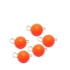 Груз чебурашка разборная оранж 0,8гр (5шт)