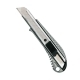 Нож технический с сегментированным лезвием 18мм,металлический в блистере ВИХРЬ