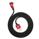 Кабель 8-pin-USB 1м. красный BASEUS