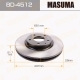 Диск тормозной MAZDA CX-5 11> передний MASUMA (к-т 2шт)